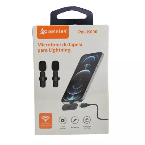 MICROFONE LAPELA IOS PEI-K090