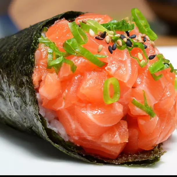 Temaki Filadelfia sem arroz