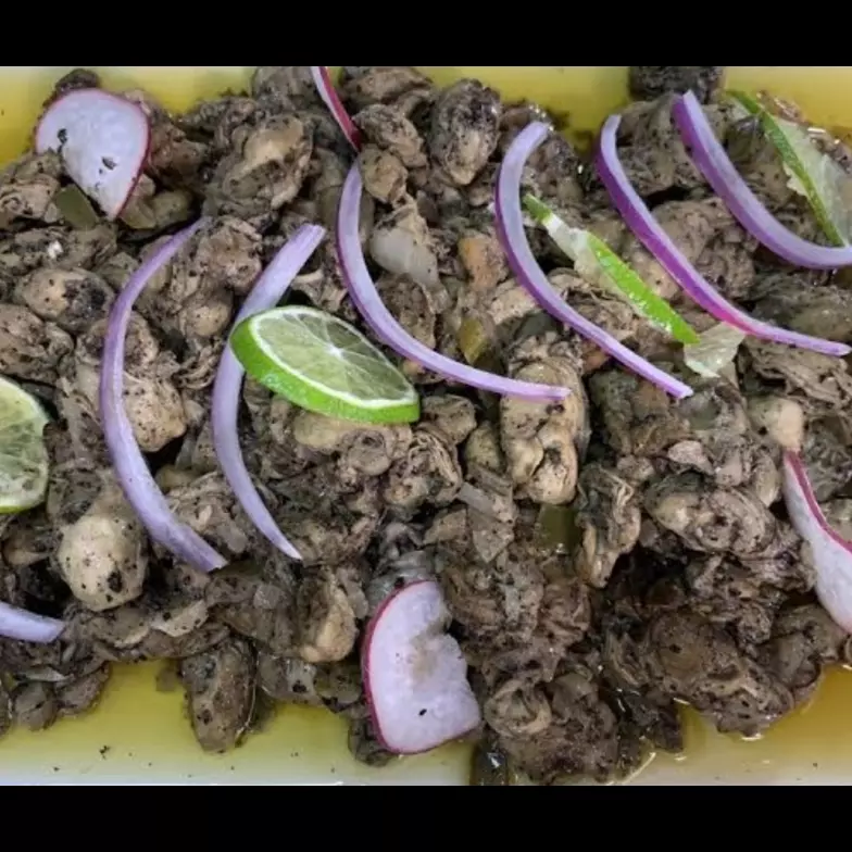 Ostiones a la pimienta