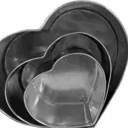 Molde en forma de corazon