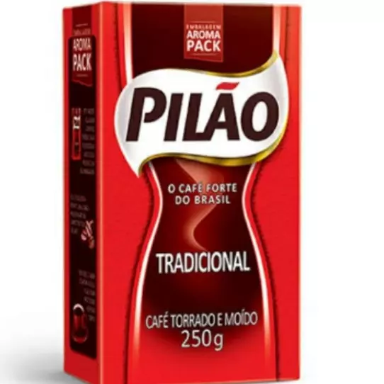 Café Pilão torrado e moído 250 g