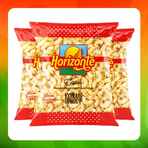 Bulto Horizonte Pasta Codos 1kg