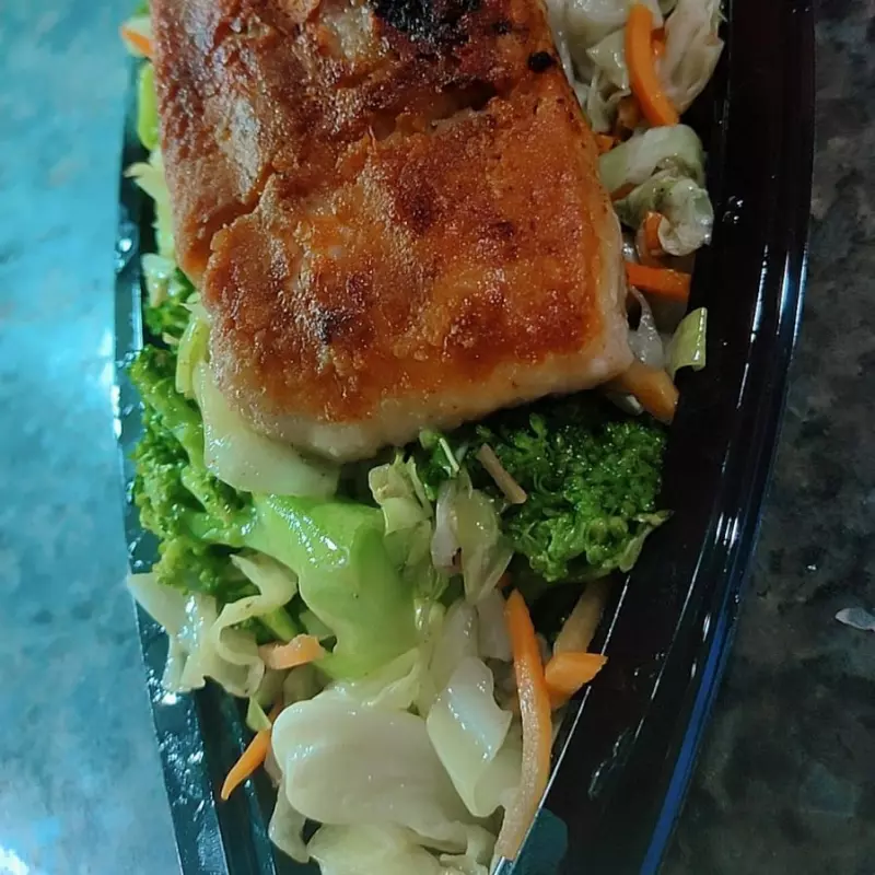 Salmão grelhado