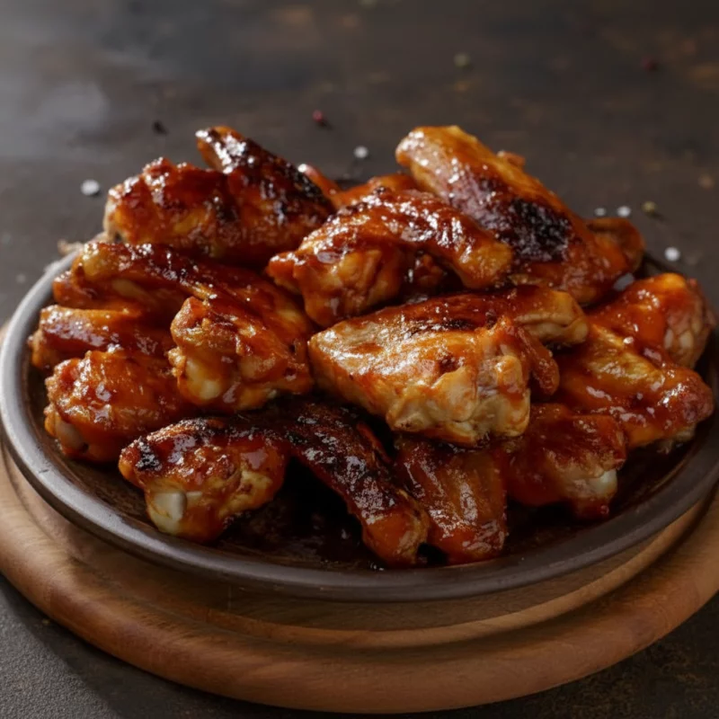 ASAS DE FRANGO C/BBQ 6unid