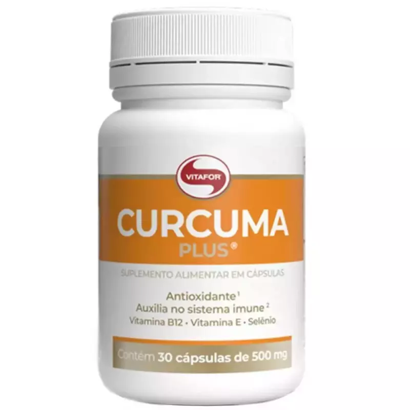 Cúrcuma Plus Vitafor 60 capsula