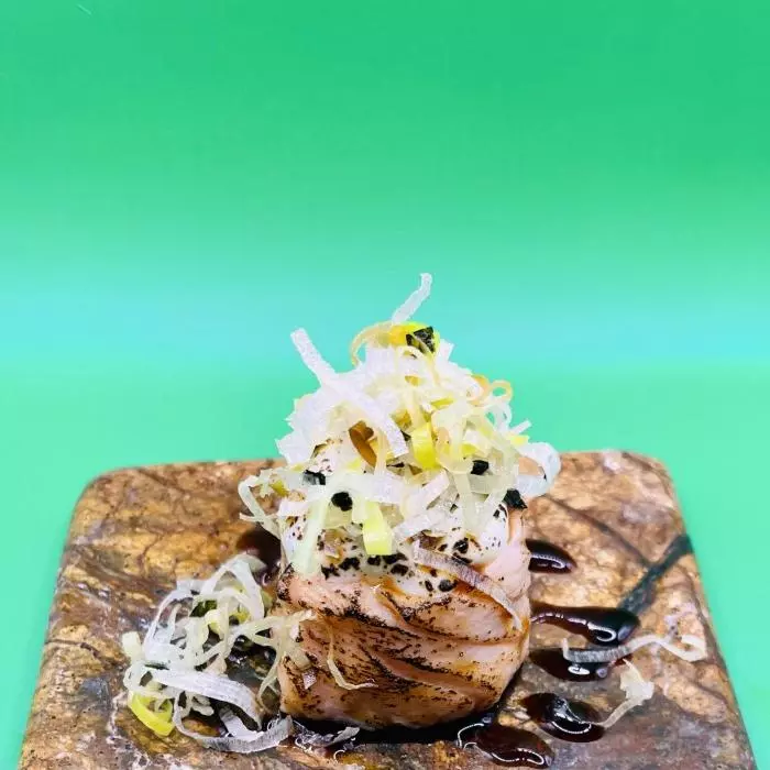 Joy Salmão,Cream Cheese e Alho Poró