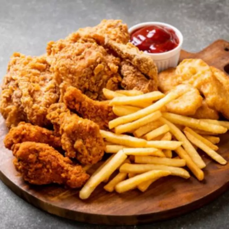 Combo Strips de Pollo + Papas Fritas