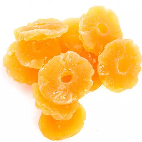 Abacaxi cristalizado