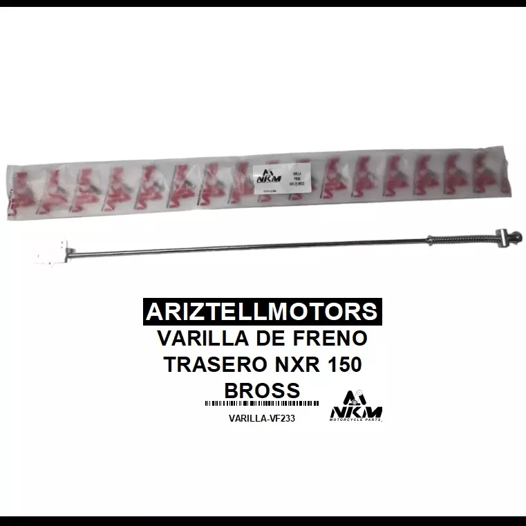 VARILLA DE FRENO TRASERO NXR125 BROS