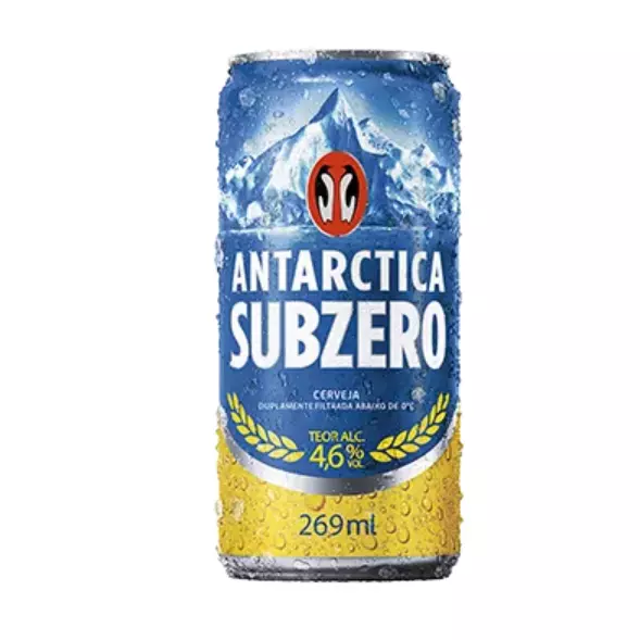 Cerveja Antarctica Sub-Zero - LATA 2