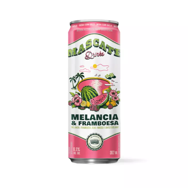 Mascate Melancia e Framboesa - 362ml
