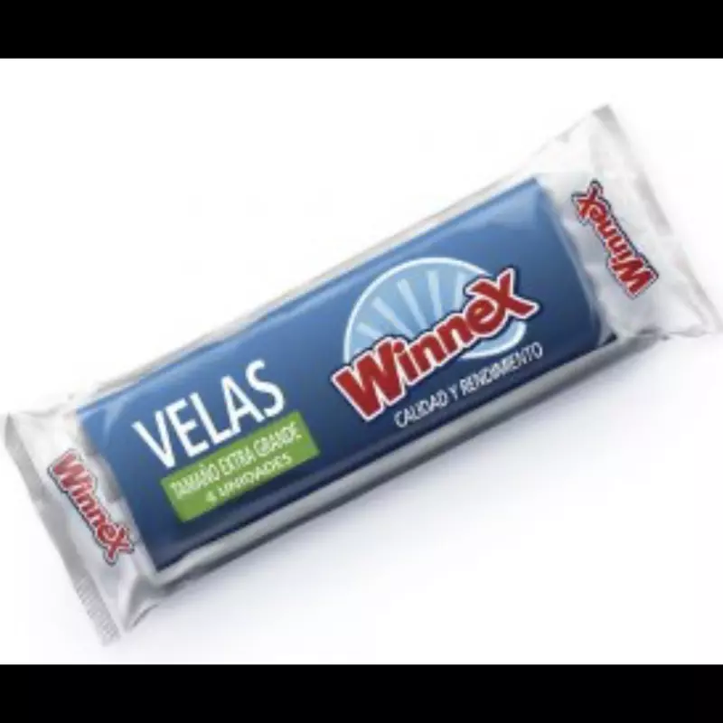 Vela tamaño extra grande