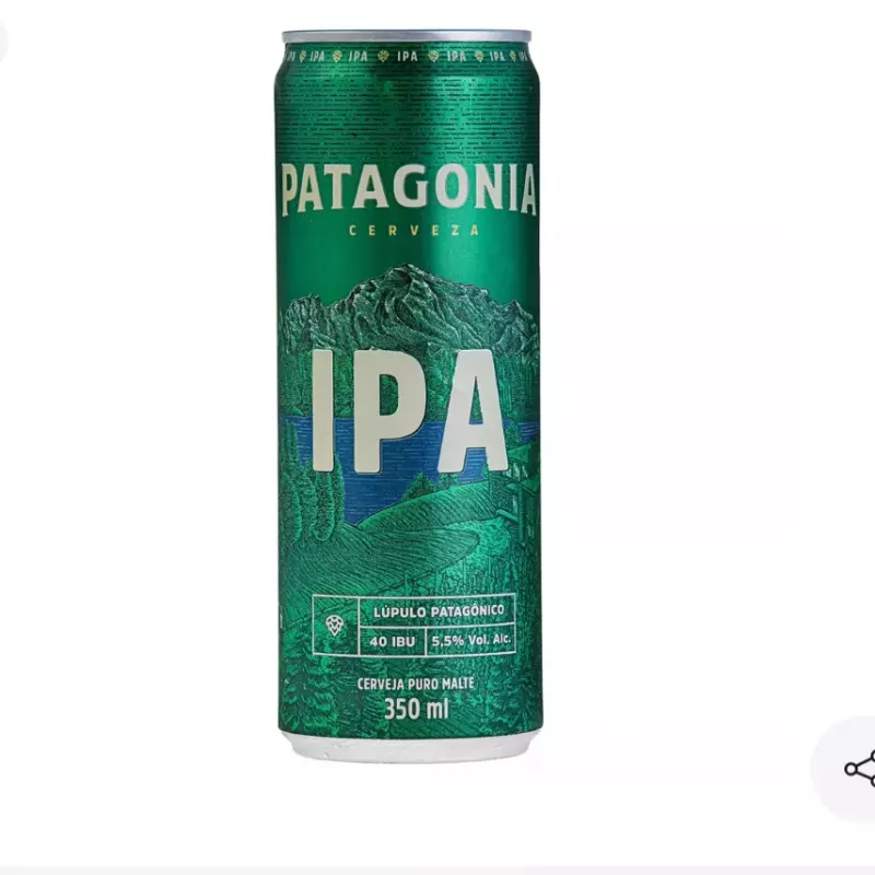 Cerveja Patagonia IPA lata 350ml