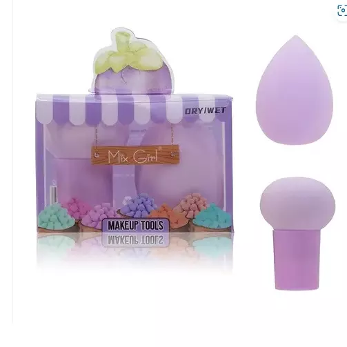 ESPONJA SET MIX GIRL MAKEUP TOOLS