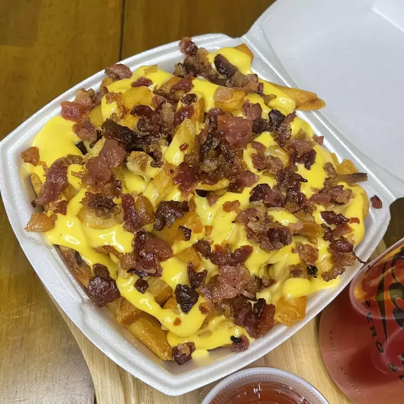 Cheddar and bacon fries