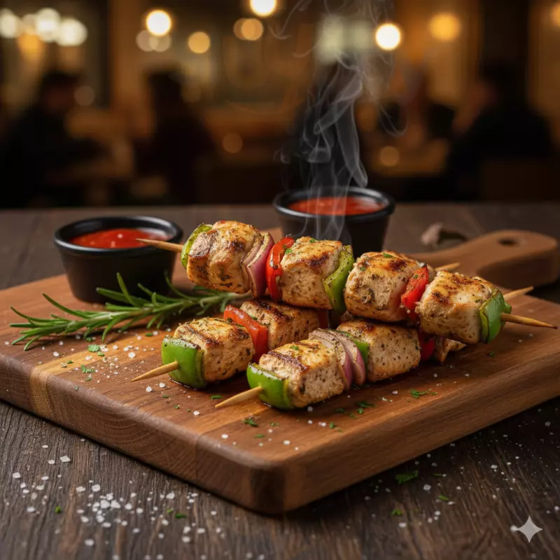 Brochetes de Frango