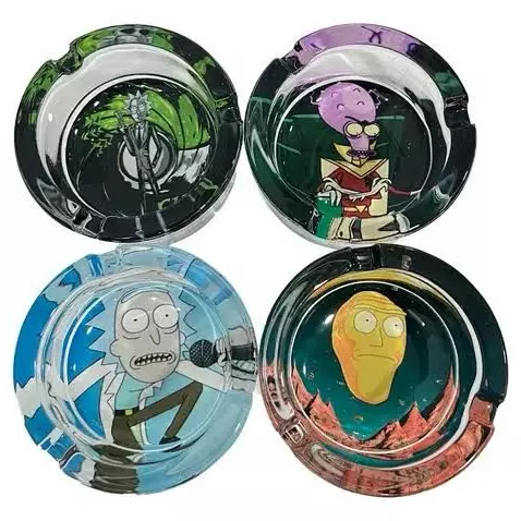 CINZEIRO DE VIDRO RICK AND MORTY