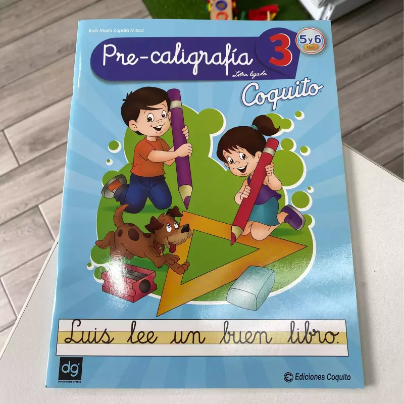 PRE - CALIGRAFÍA 3 - COQUITO