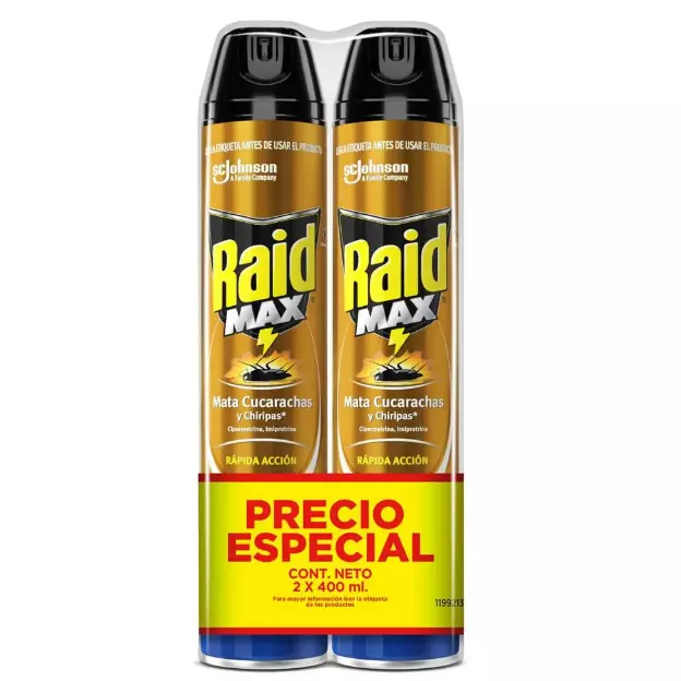 2 RAID MAX 400ML