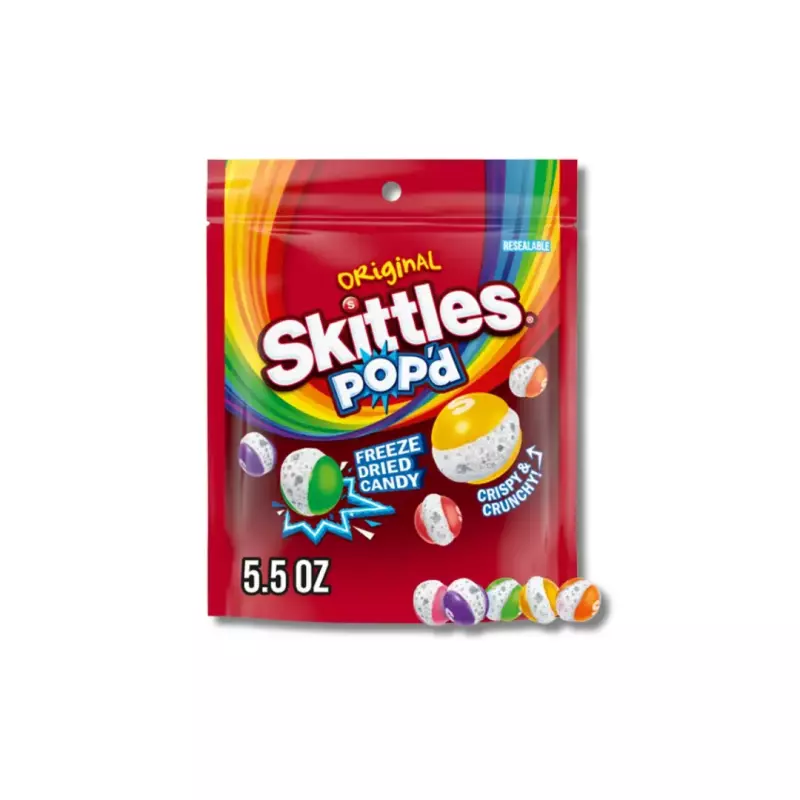 Skittles pop'd