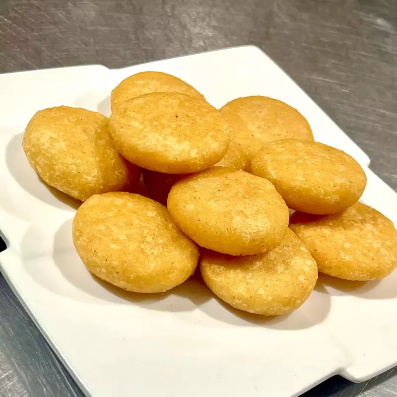 Mini arepitas fritas 10 unidades