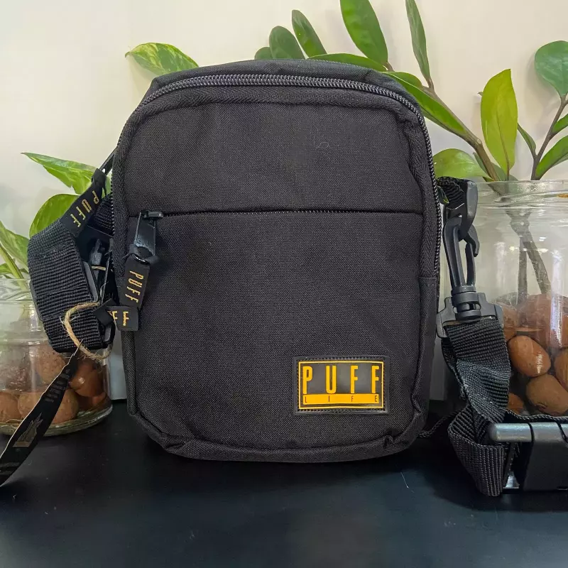 Shoulder Bag Puff Life Preta