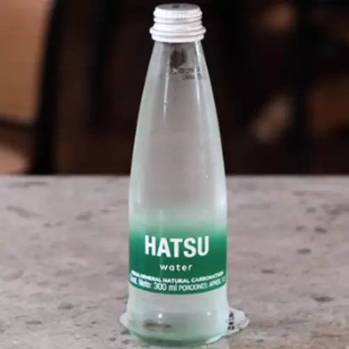 AGUA CON GAS