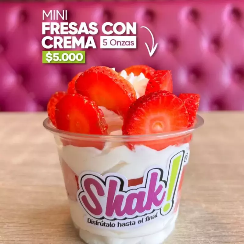 Mini Fresas 5 Onzas