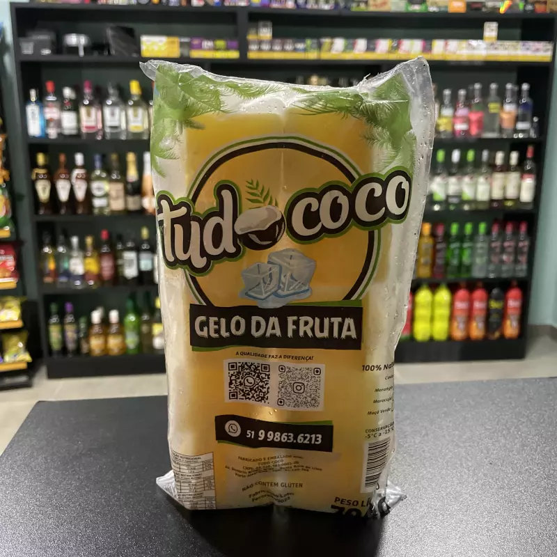 Gelo de Maracuja 700g Tudo Coco