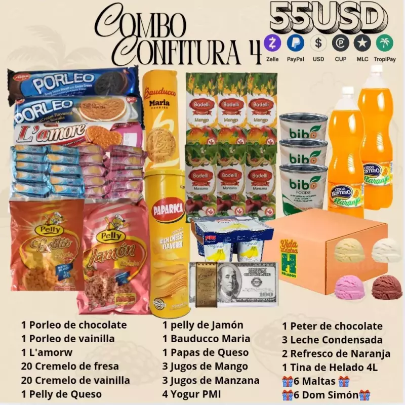 Combo de Confitura 4