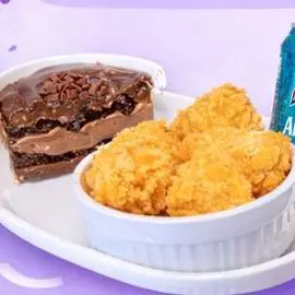 POTE CHOCOLATUDO + PORÇÃO + REFRI