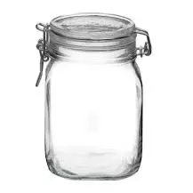 Pote De Vidro Hermético 1100 ml