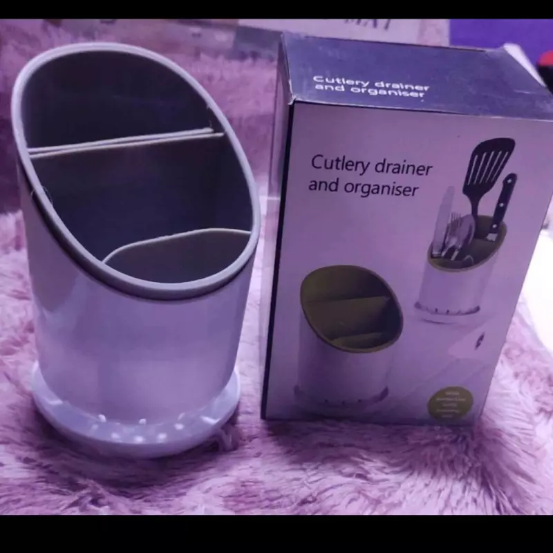 🌟ORG DE CUBIERTOS CON LUZ UV🌟