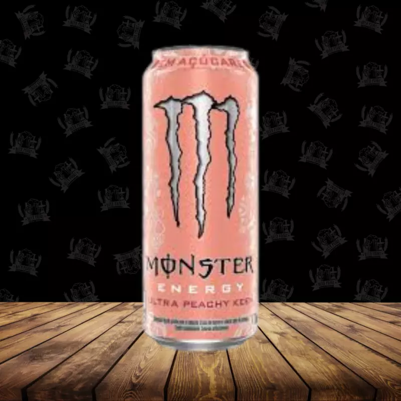 Monster Ultra Peachy 473ml s/açúcar