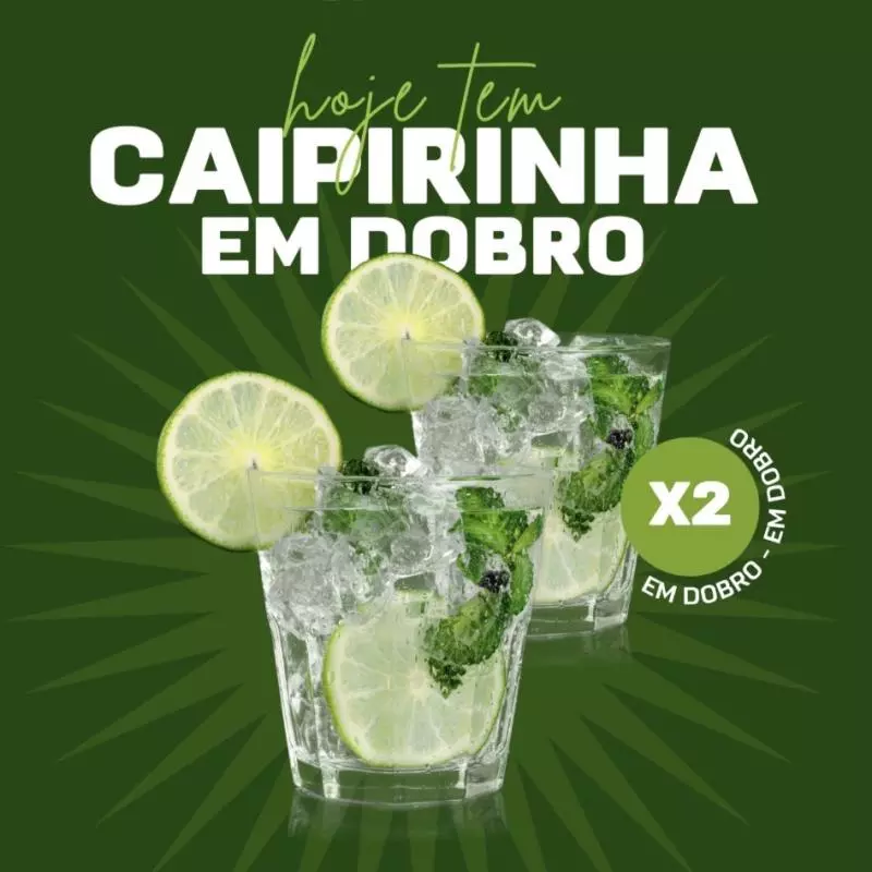 Caipirinha em dobro