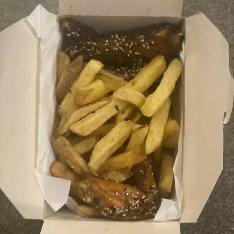 Combo alitas y costillas personal