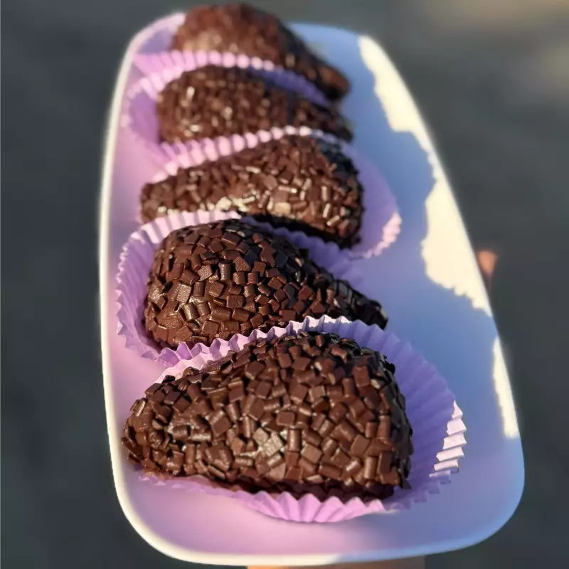 Coxinha Brigadeiro meio Amargo