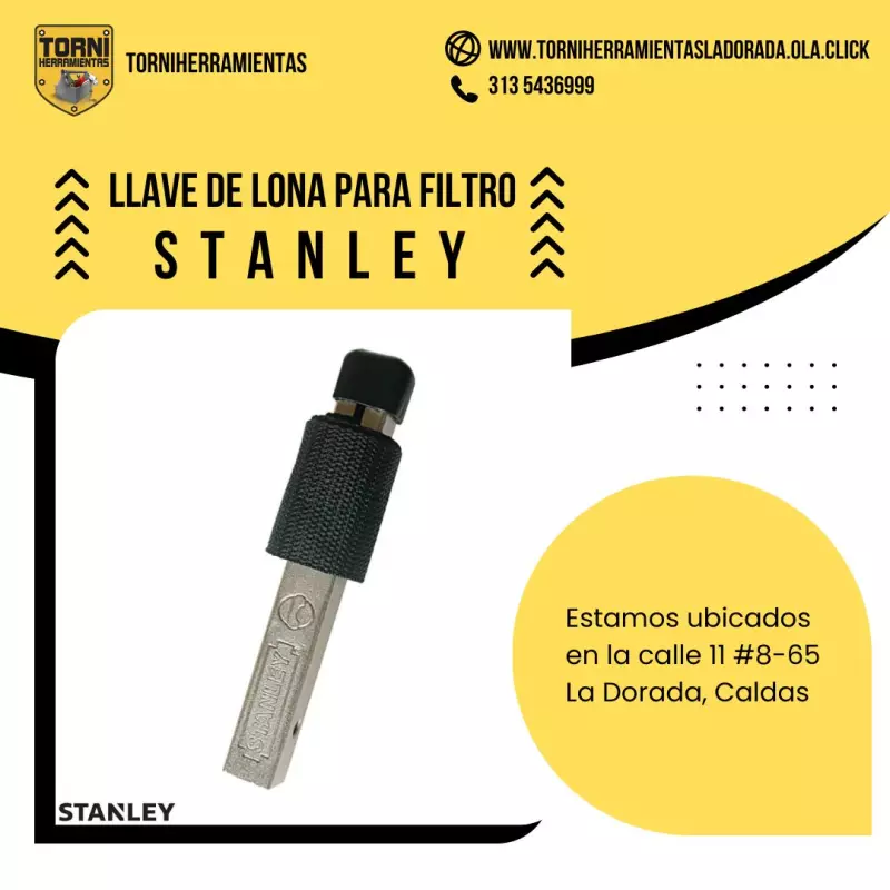 🧰 Llave de lona para filtro de acei