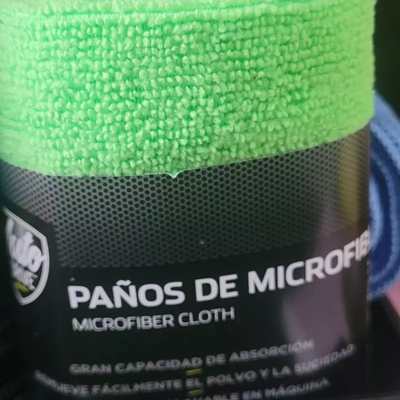 Paño de microfibra