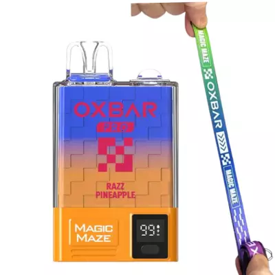 Oxbar 10,000 Puff Razz Pineapple