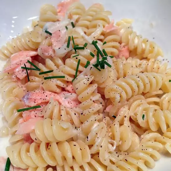 🐟 Fusilli al Salmone