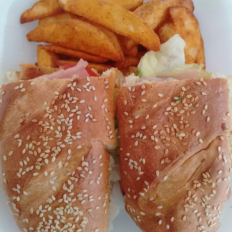 BAGUETTE ESPECIAL C  PAPAS