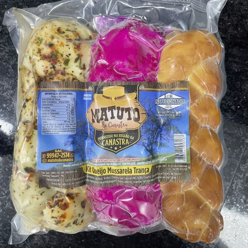 Kit Queijo Mussarela Tranca