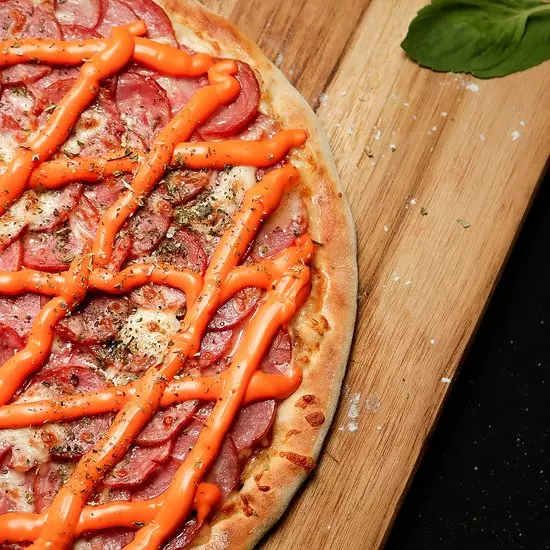 Calabresa com cheddar