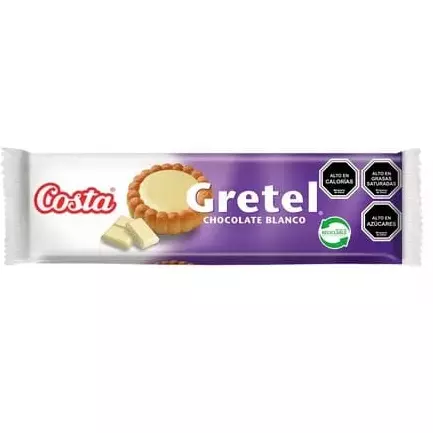 GRETEL CHOCOLATE BLANCO COSTA