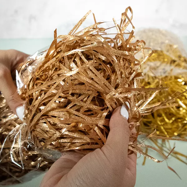 Viruta escarchada Bronce 100 gr