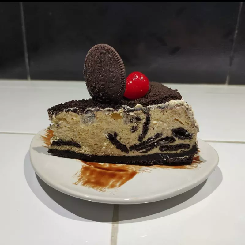 Chesskake de oreo por rebanada
