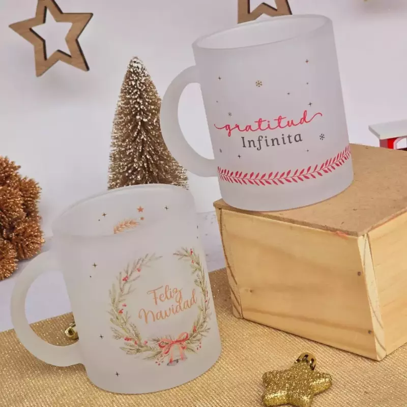 Mug Opalizado Navidad