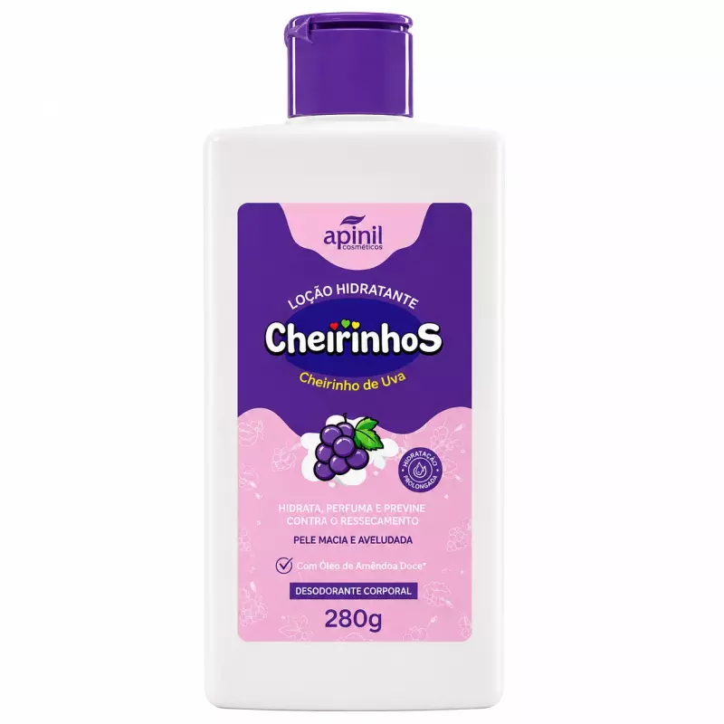 Loção Cheirinho de Uva 280g