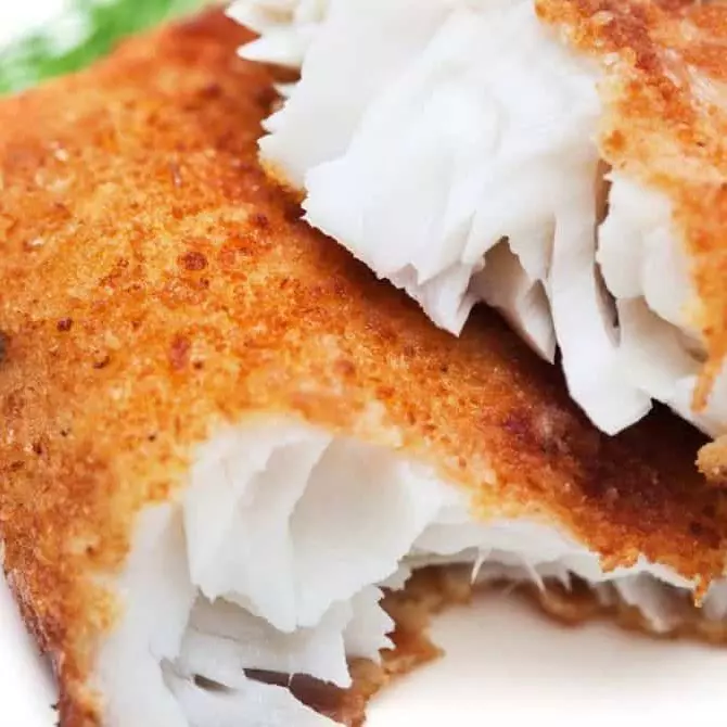 Tilápia empanada